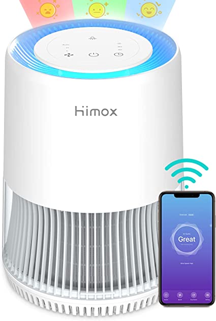 HIMOX Purificador de Aire con Filtro HEPA